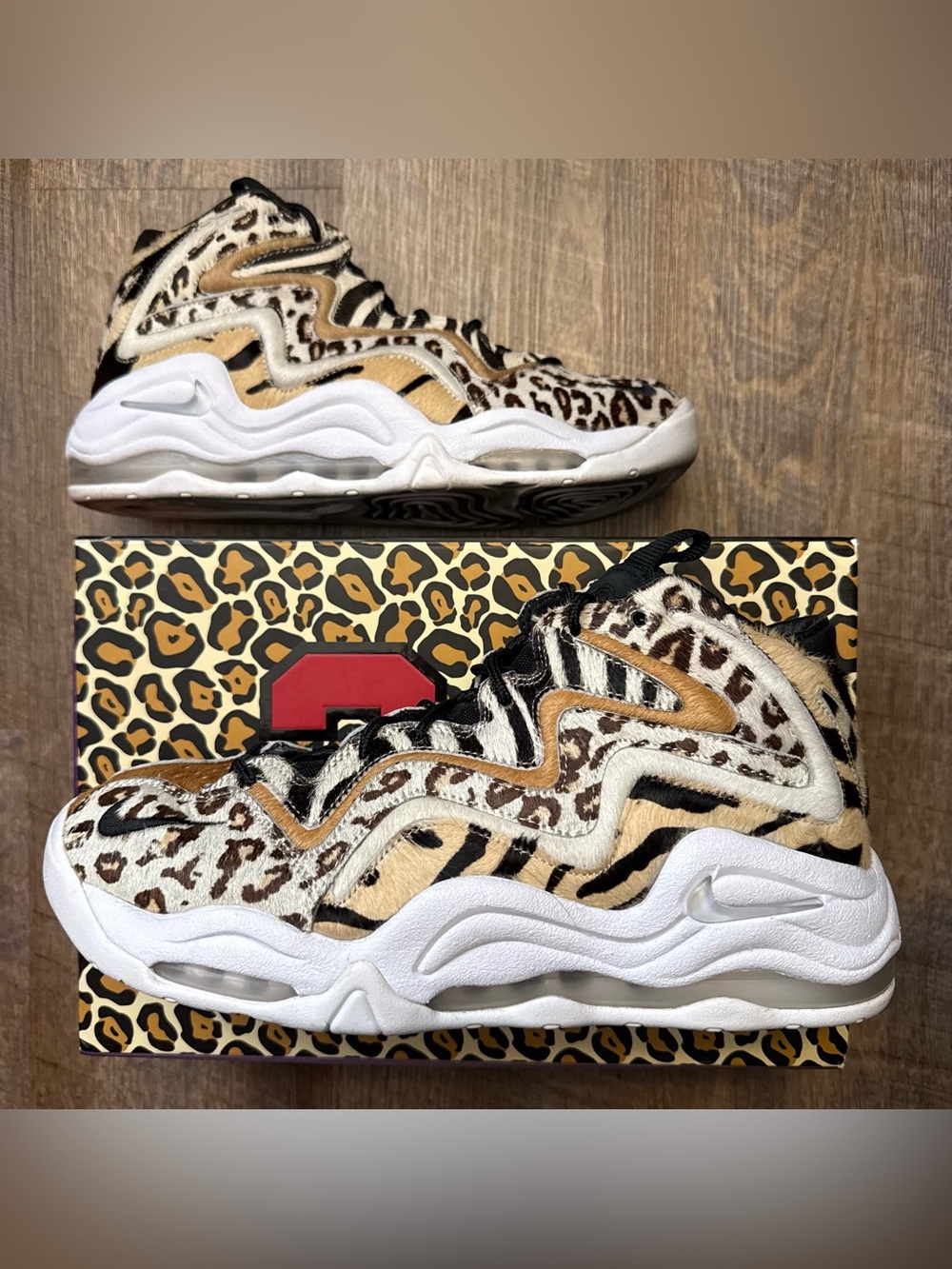 Kith x Nike Pippen 1 Chimera Animal Print Safari Men’s Size 11.5 Sneakers Shoes